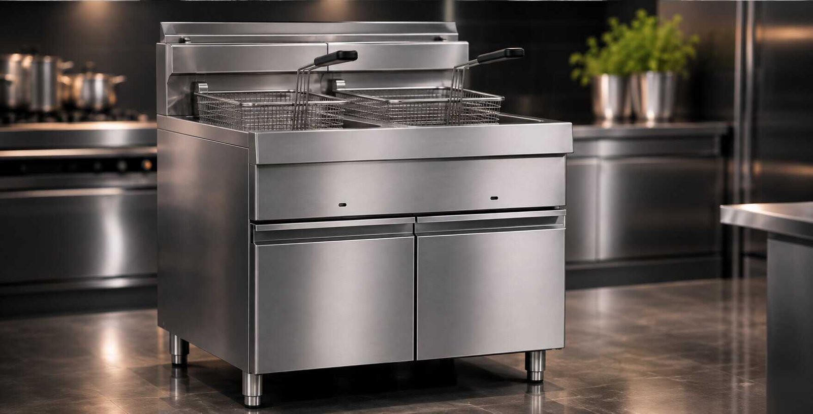 Equipos para comidas rápidas en acero inoxidable
