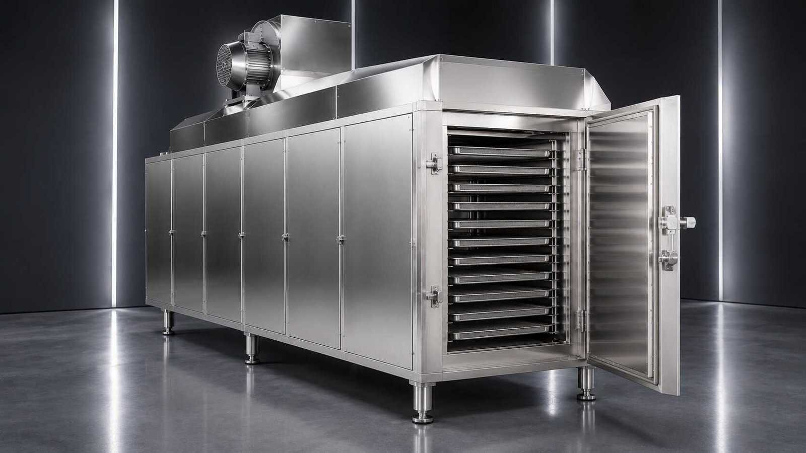 Deshidratadores de alimentos en acero inoxidable