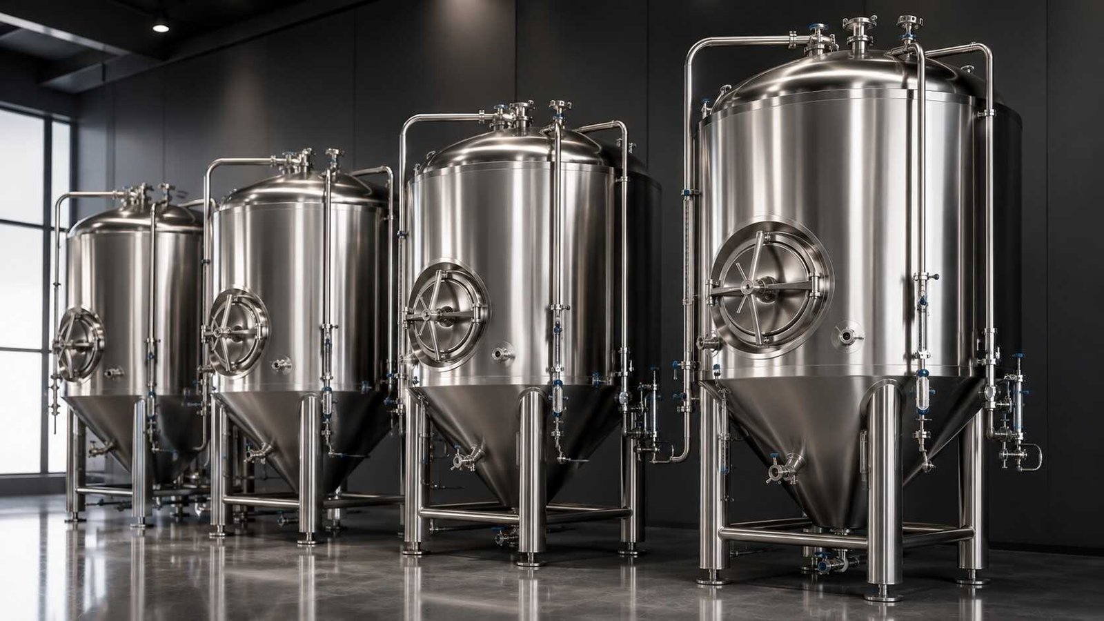 Tanque de fermentación para cervecería artesanal